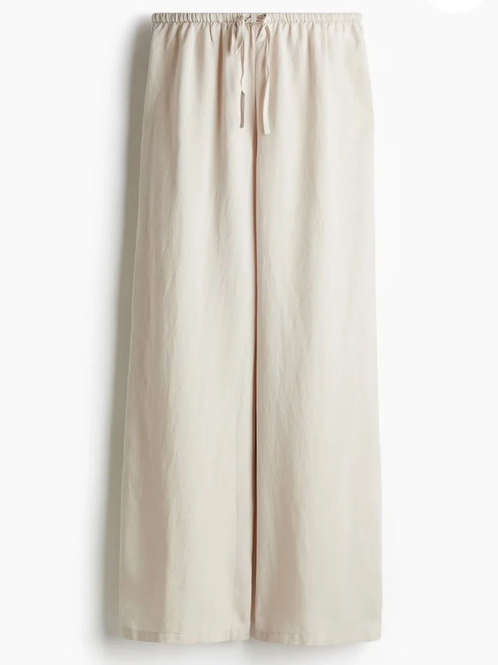 H&M Linen-Blend Drawstring Pants